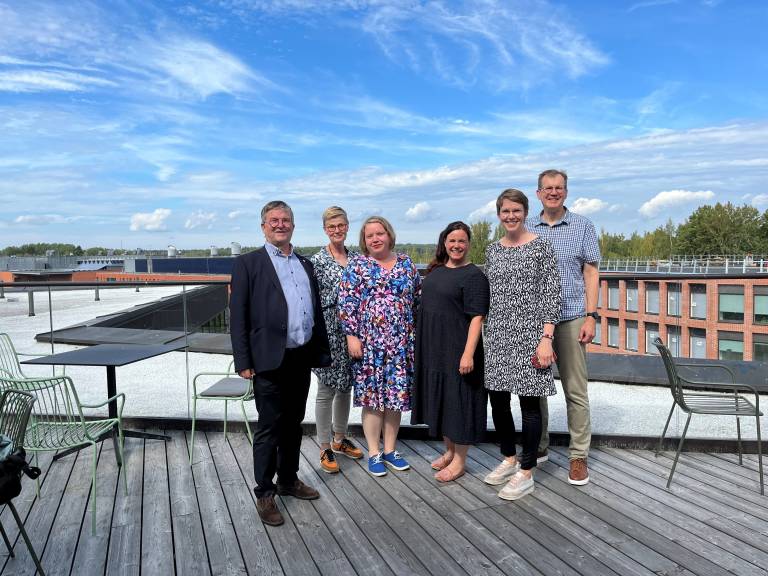 Kuva hankkeen projektiryhmästä