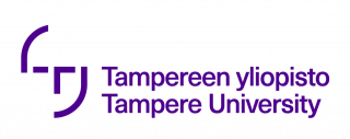 Logo of Tampere University.