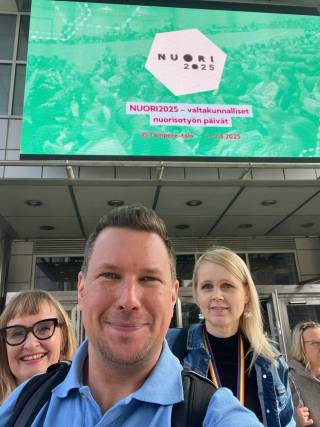 KNOT-hankkeen työntekijät