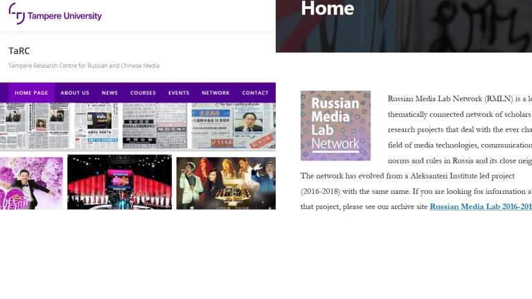 picture copied from the advertisement combining pictures of both organizing parties