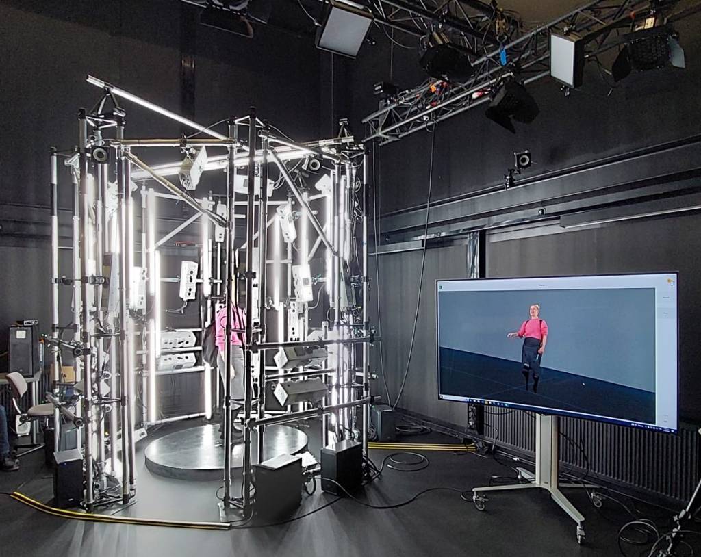 Volumetrinen kaappausstudio CIVITissä