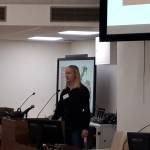 Puhumassa Sonja Ahvenainen Soilfood Oy:stä