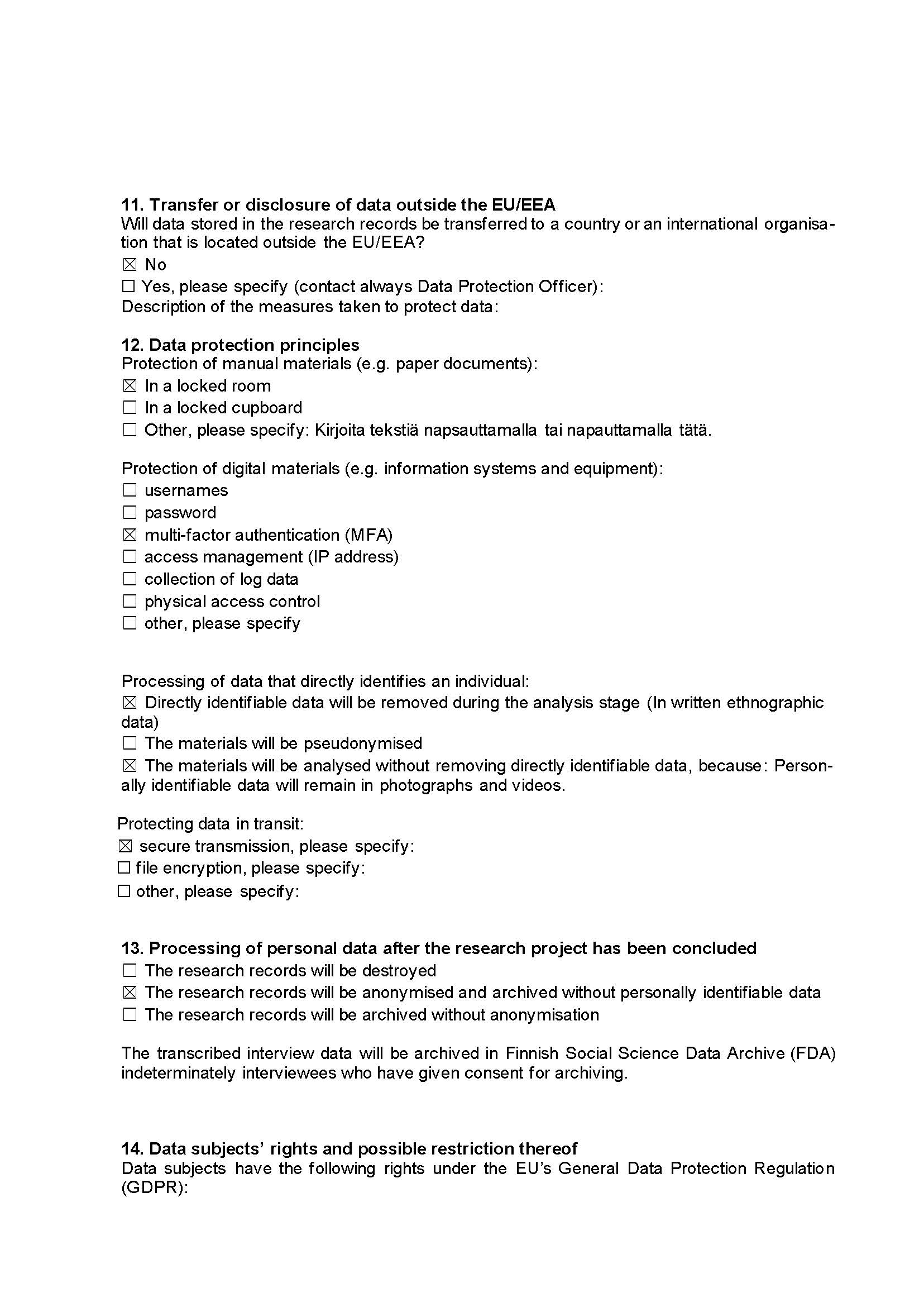 Privacy notice, Page 3
