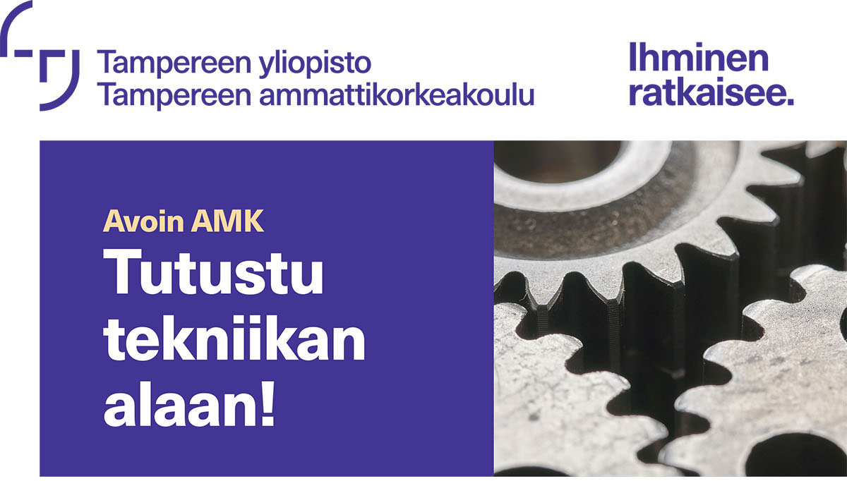 Tekniikan opinnot Avoimessa AMKissa