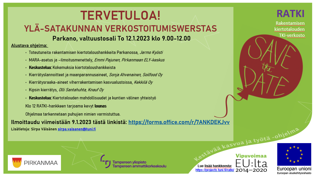 Kutsu Parkanon werkostoitumisverstaaseen