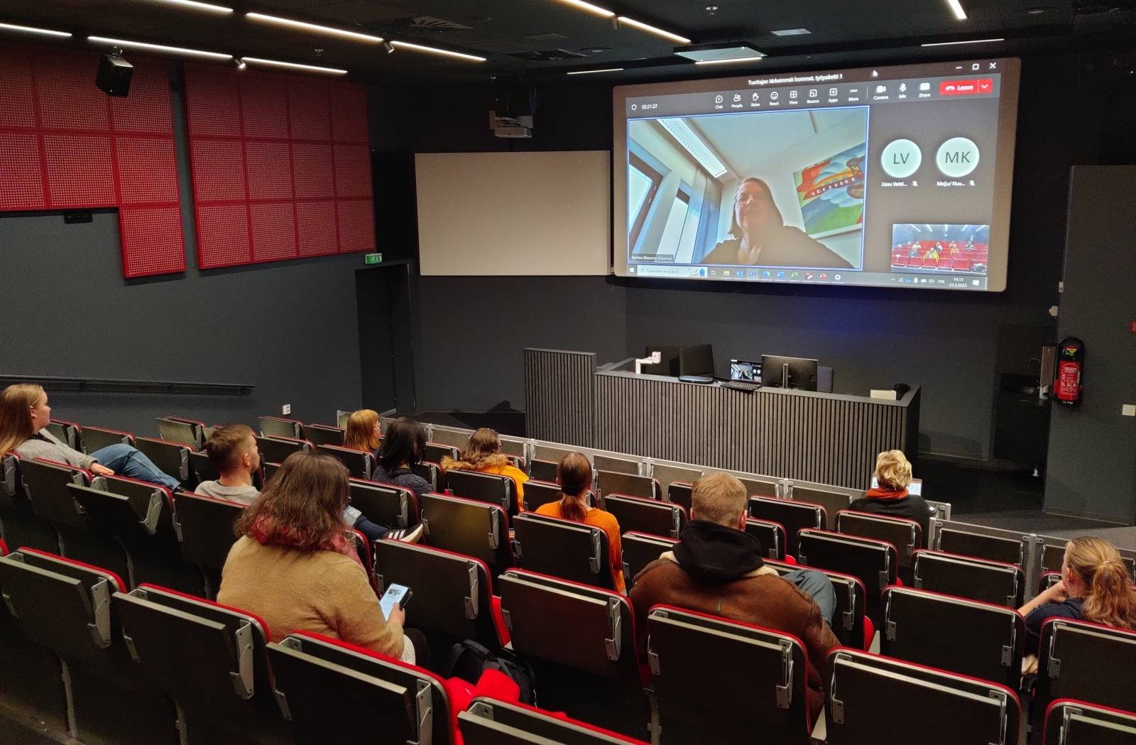 osallistujat Vapriikissa