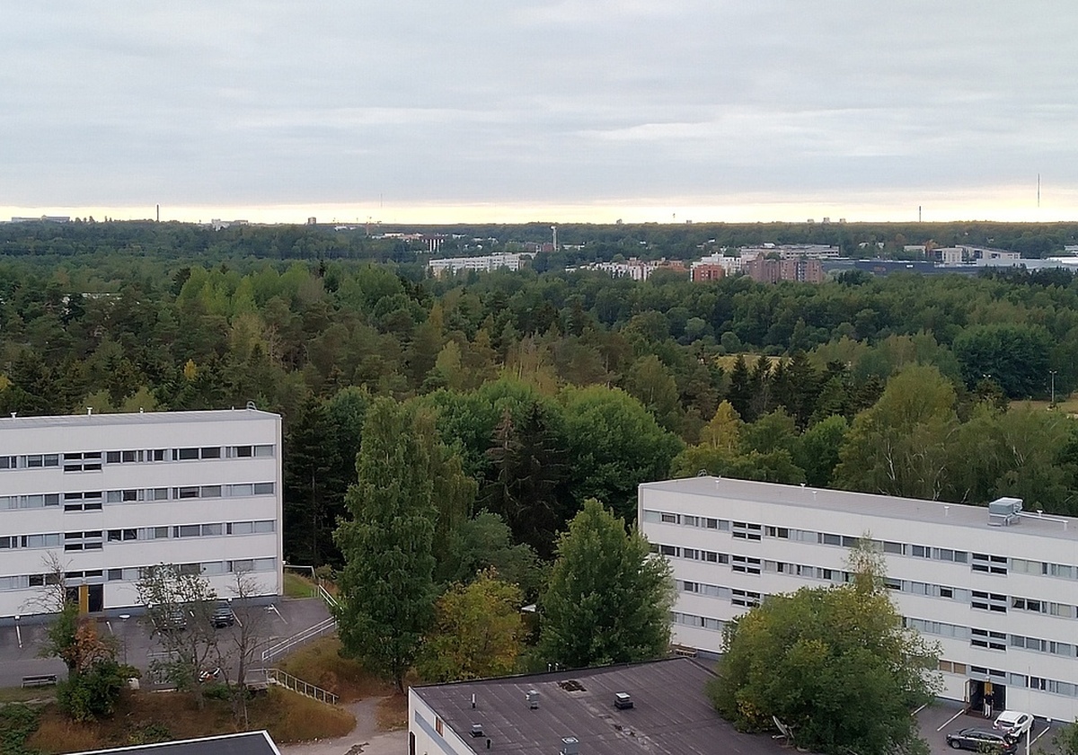 Näkymä Pihlajamäestä