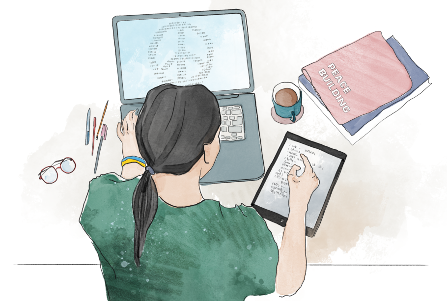 Illustration by Vardges Shahmenendyan for Lisa Glybchenko's workshop.