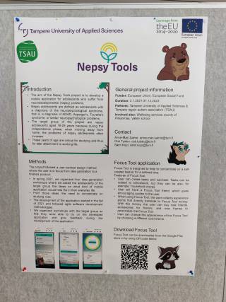 Poster for Eye on TAMK Conference