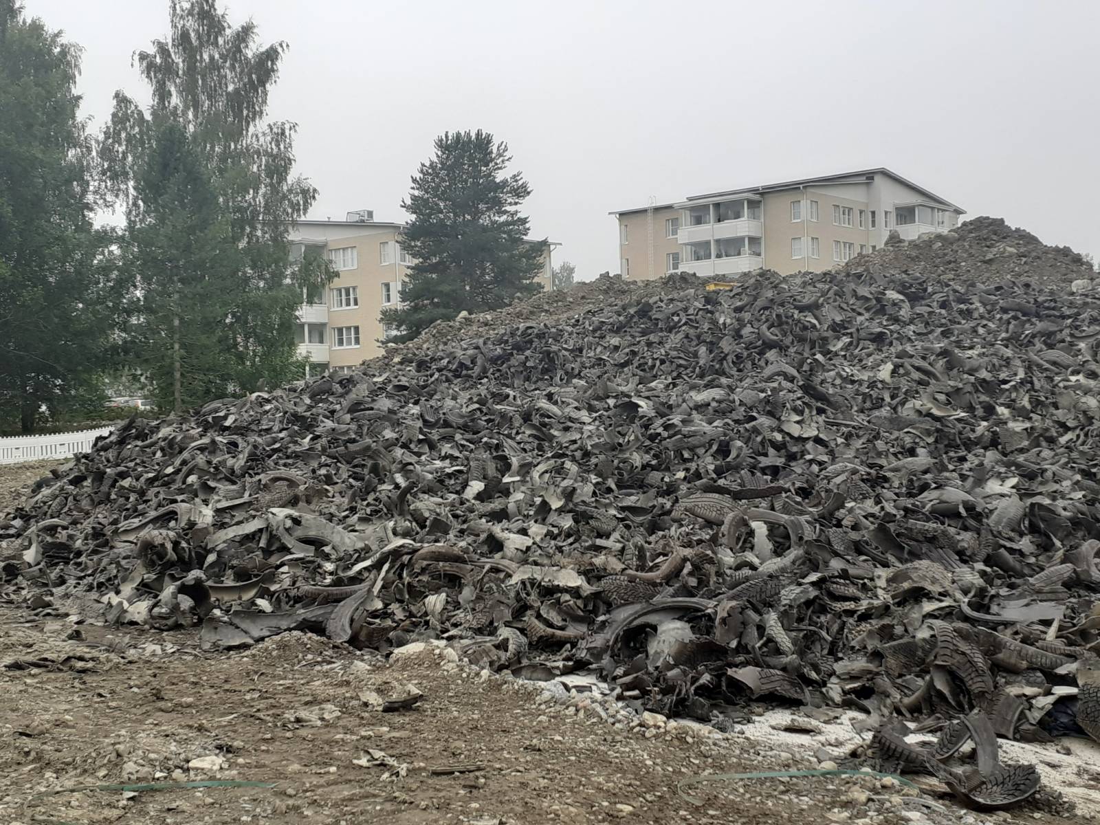 Rengasleikettää hyödynnetään meluvallissa