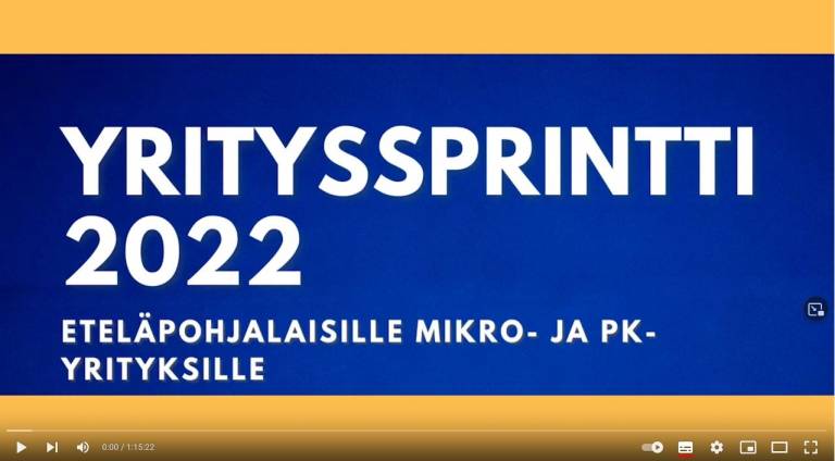 Yrityssprinttitallenne