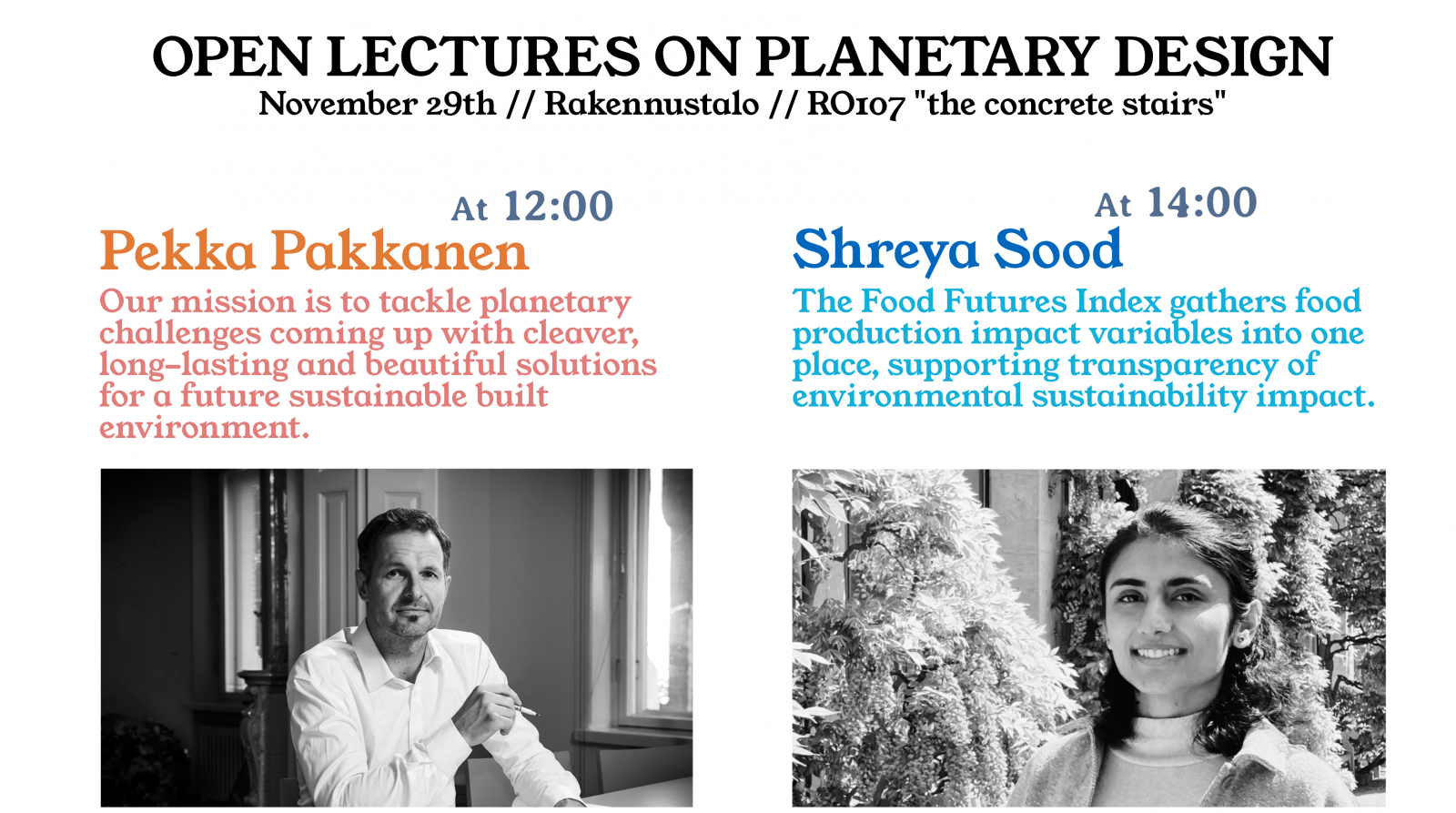 Picture of Pekka Pakkanen and Shreya Sood