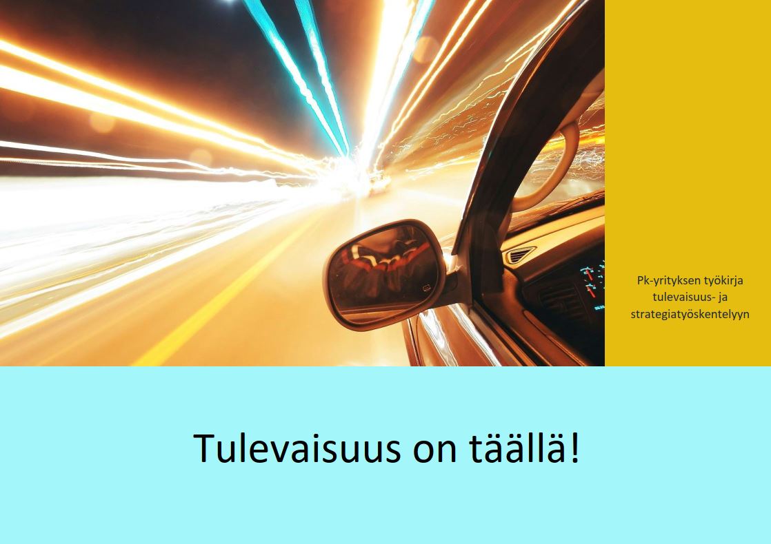 Tulevaisuutyökirjan kansi