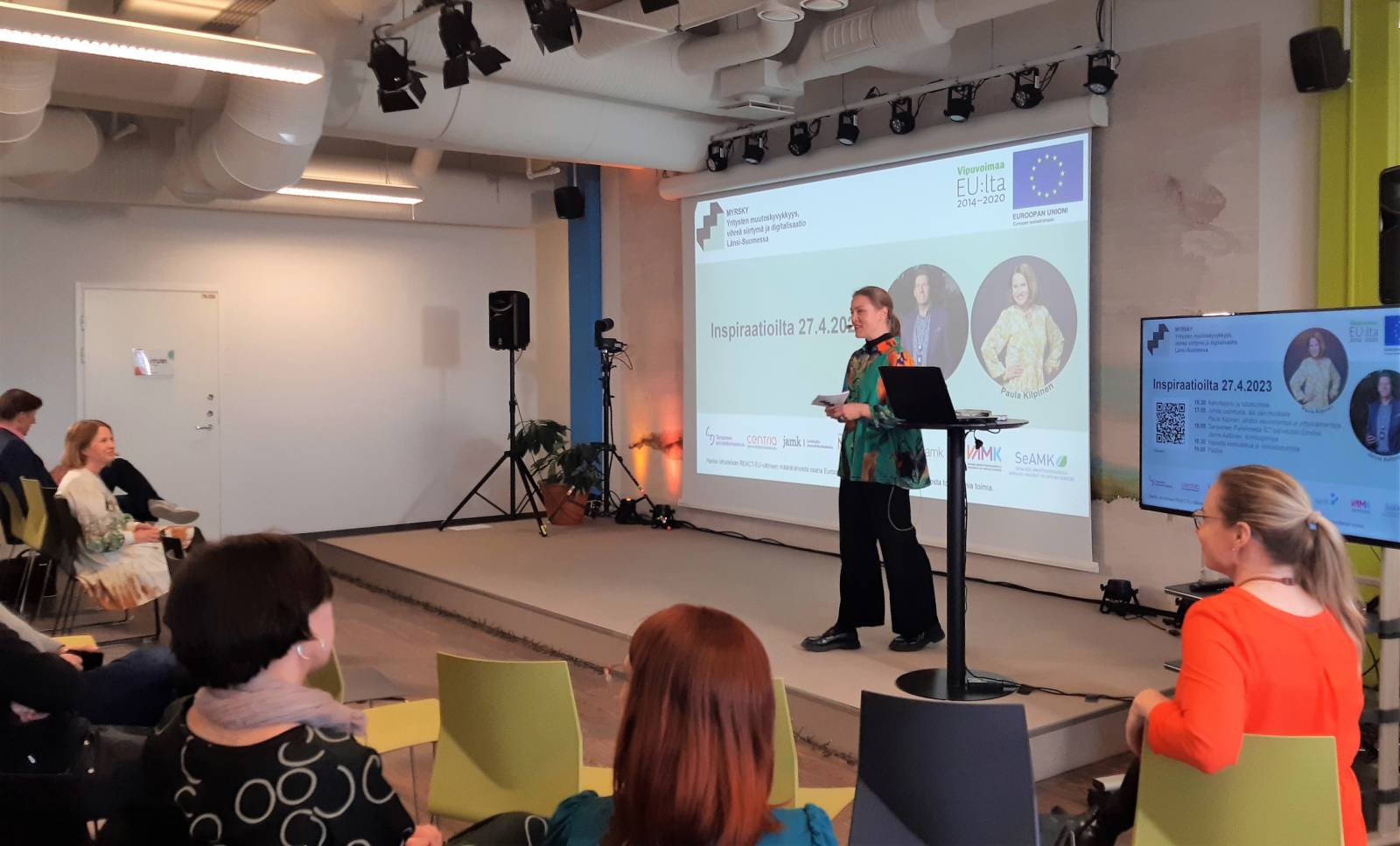 Inspiraatioillan avauspuheenvuoroa pitää Kaissa Kokko.