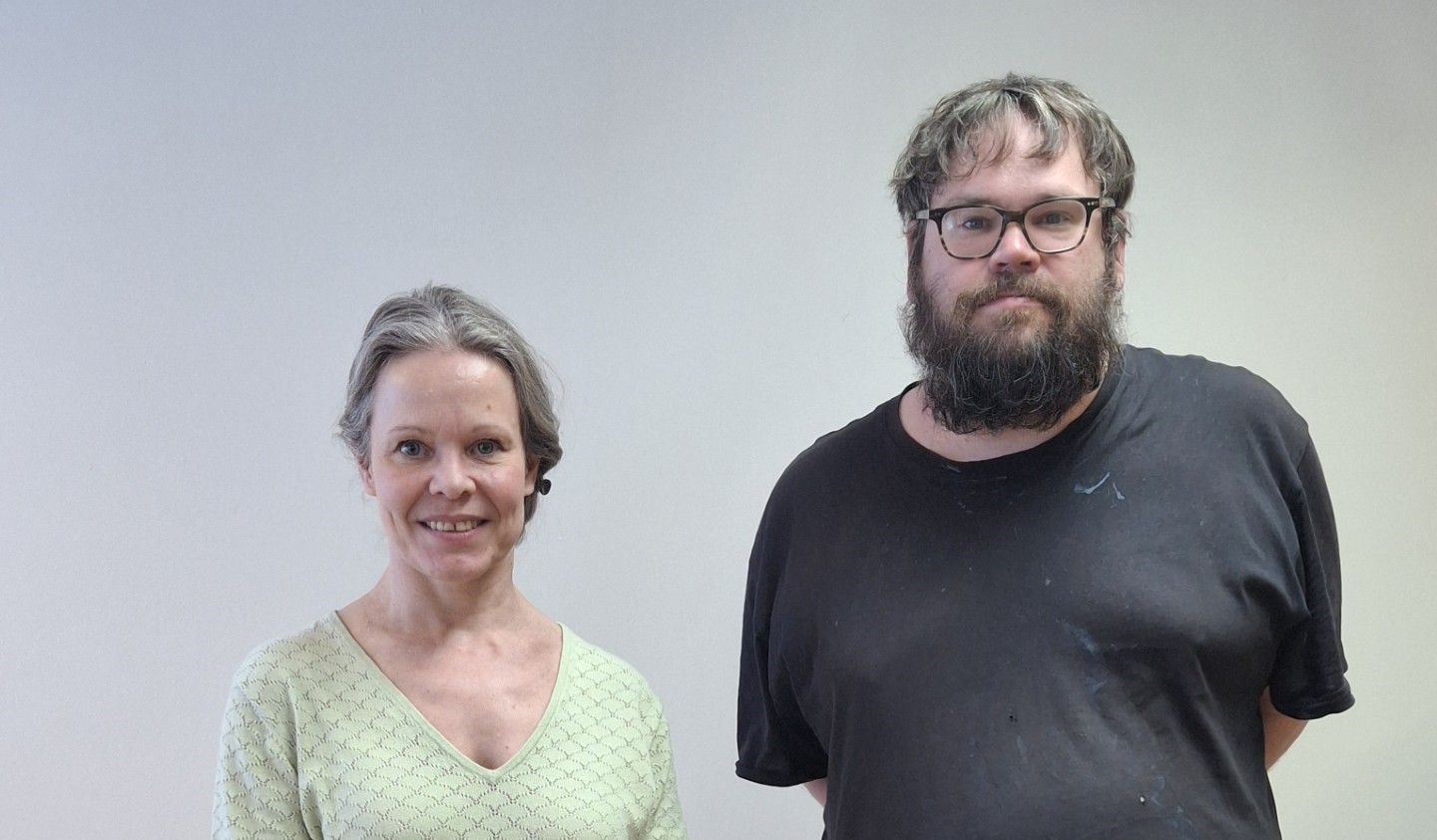 Kanssatutkijat Päivi Haaksiluoto ja Jarno Tanner