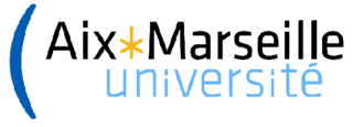 Logo of Aix-Marseille University.