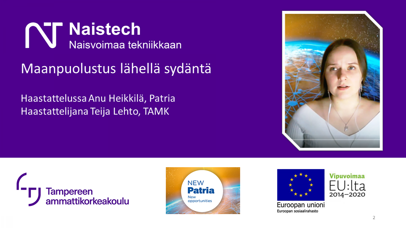 Maanpuolustus lähellä sydäntä