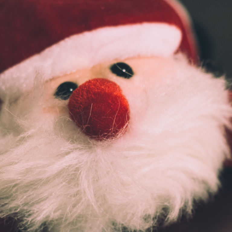 Santa Claus doll.