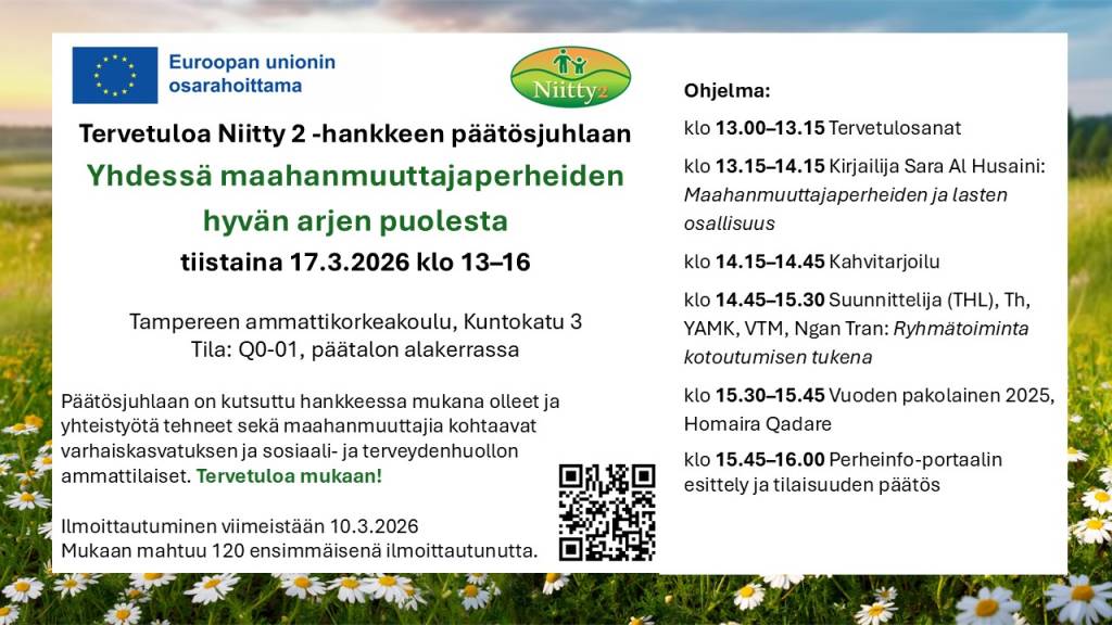 Päätösjuhlan ohjelma