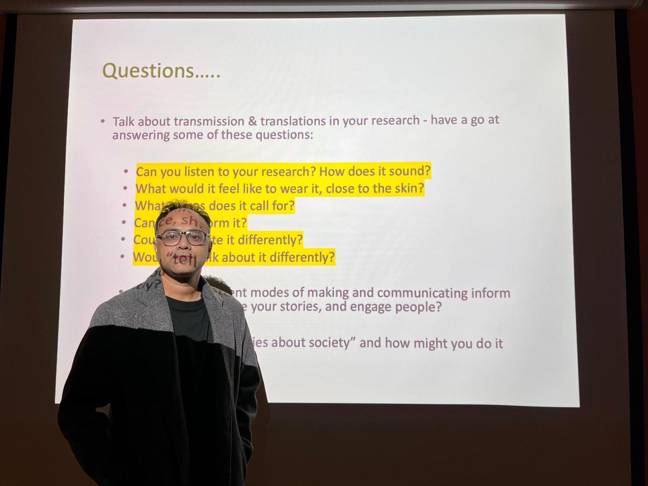 Suman Ghosh at STS 2024.