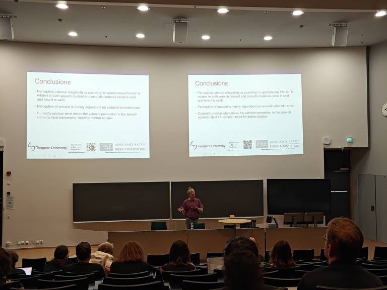 Finnic Phonetics Symposium (Fonetiikan päivät) hosted by Aalto University in Otaniemi, Espoo