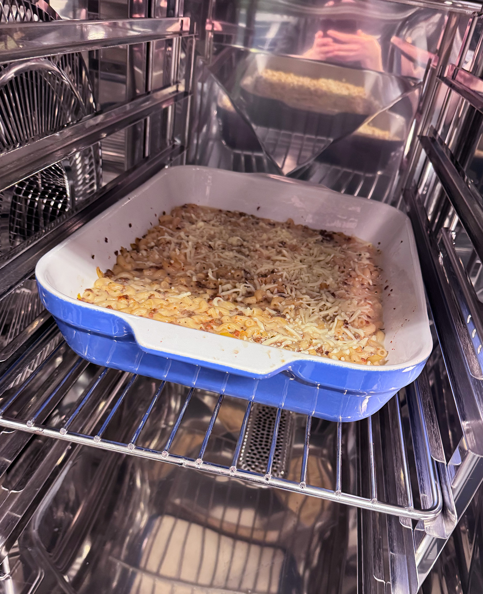 Makaronilaatikko uunissa