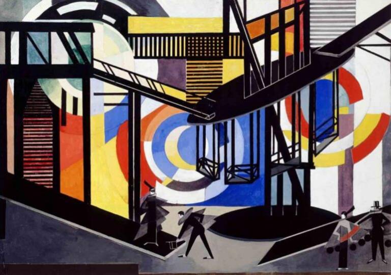 Sketch for theatre decorations 1924