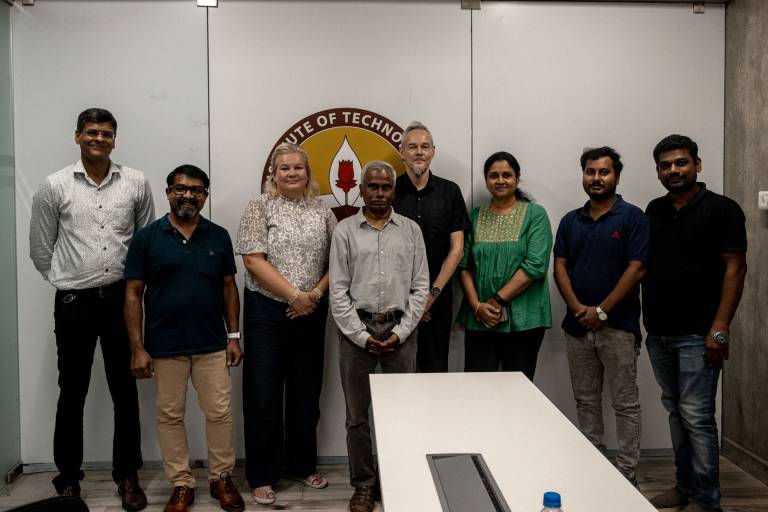 The COFIRD Delegate with IIT Madrass