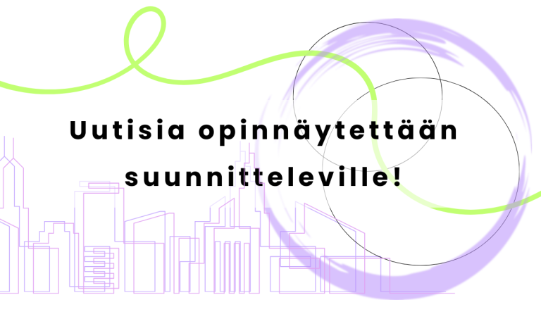 Uutisia opinnäytettään suunnitteleville!