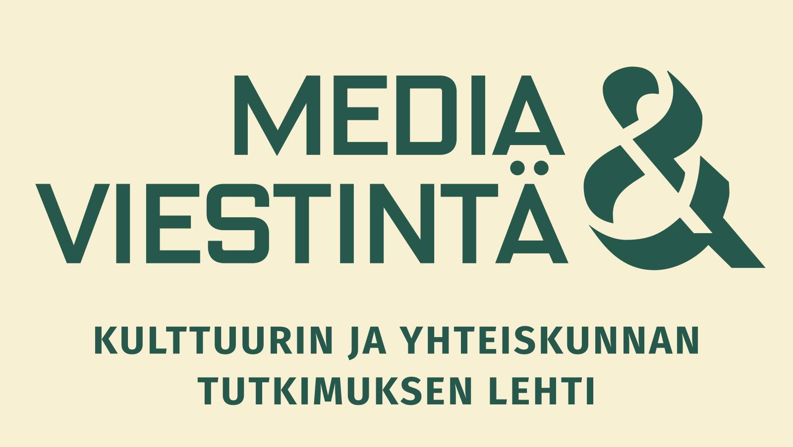 Media & viestintä. Kulttuurin ja yhteiskunnan tutkimuksen lehti