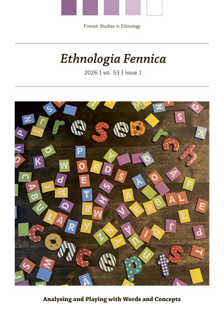 Cover of Ethnologia Fennica issue 53.