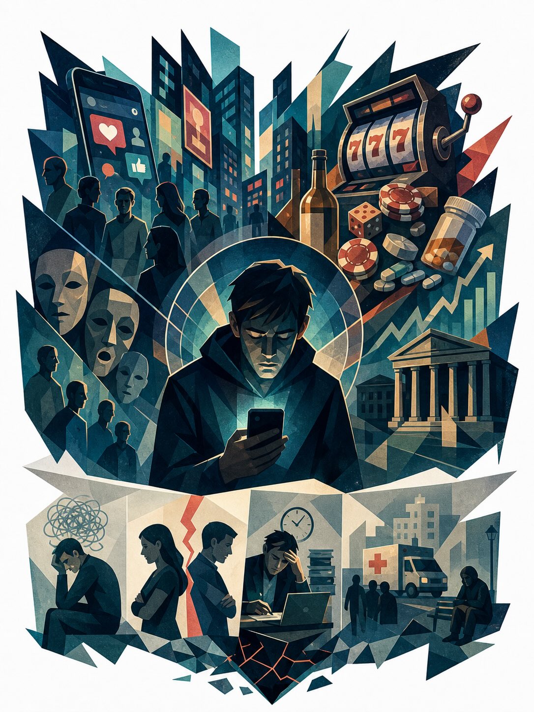 Addictions in contemporary society