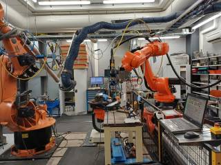 LUT:in laboratorion laitteistoa