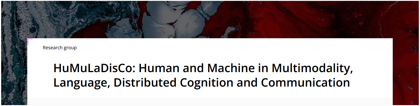 logo of the HuMuLaDisCo project website