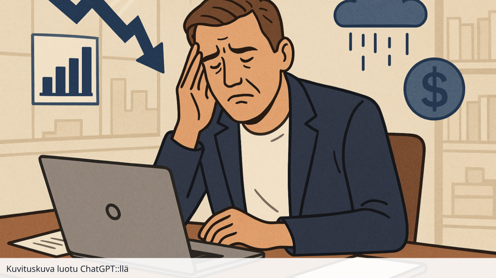 Pienyrittäjän stressi