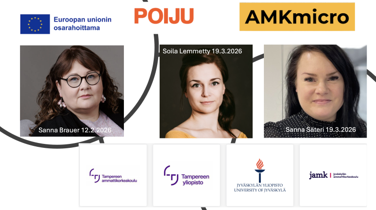 POIJU kevään 2026 esiintyjät