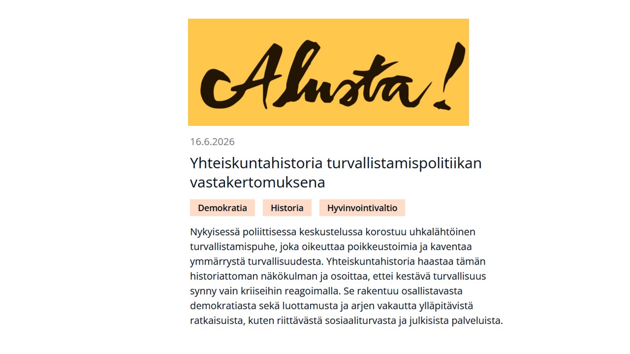 alustan kuva ingressi 20262