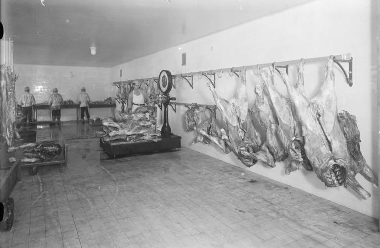 Slaughterhouse 1930s.