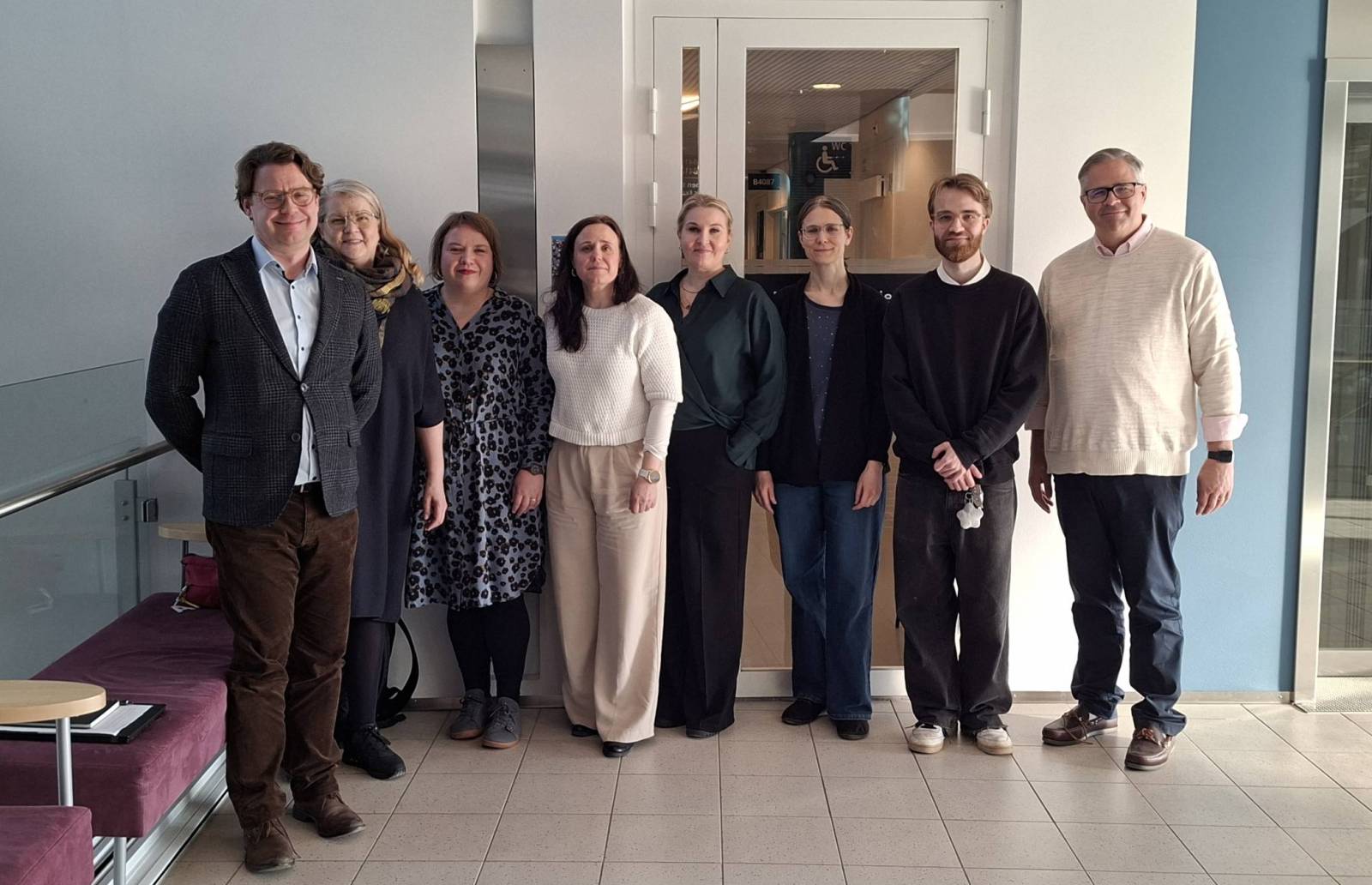 Ryhmäkuva osallistujista