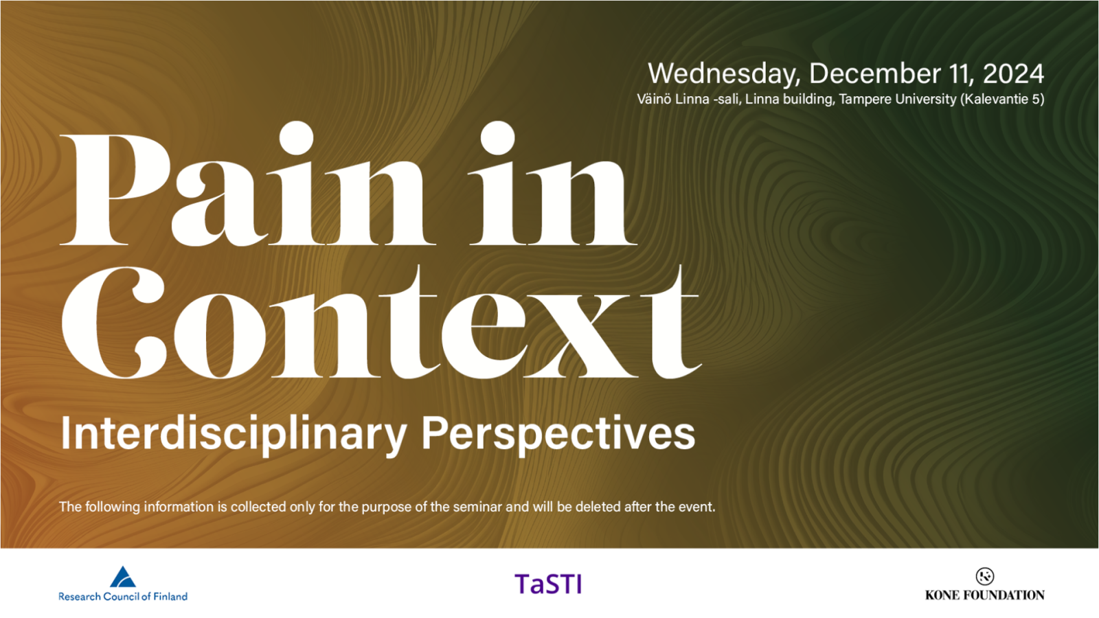 Poster: Pain in Context: Interdisciplinary Perspectives