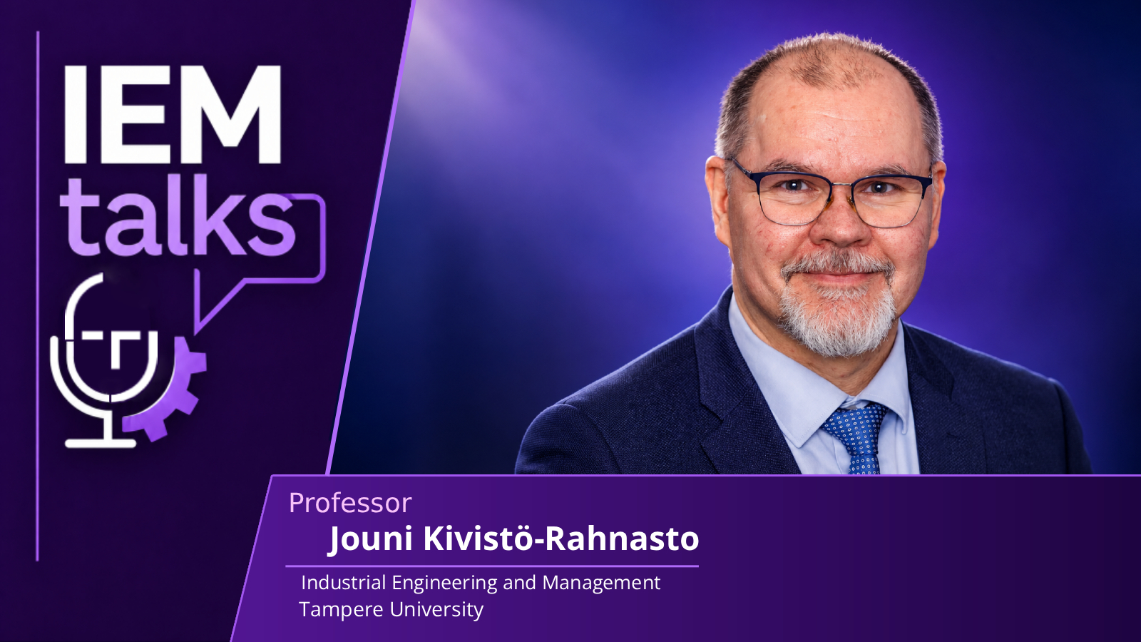 IEM Talks: Jouni Kivistö-Rahnasto