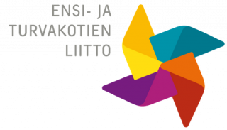 Ensi- ja turvakotien liiton logo