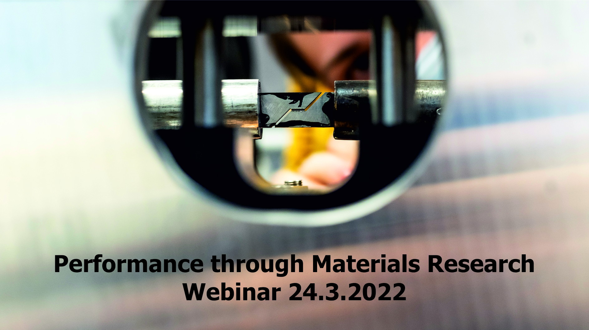 Performance through Materials Research, Free online webinar 24 March ...
