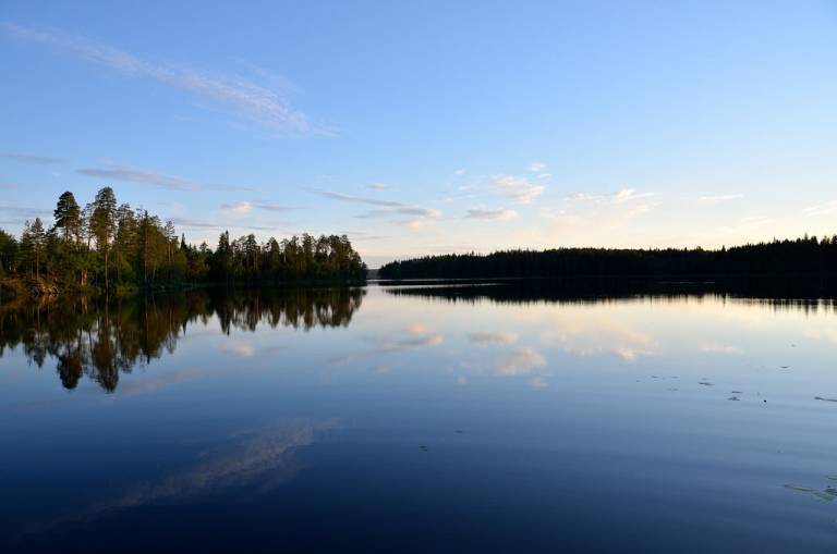 Finnish lake scenery