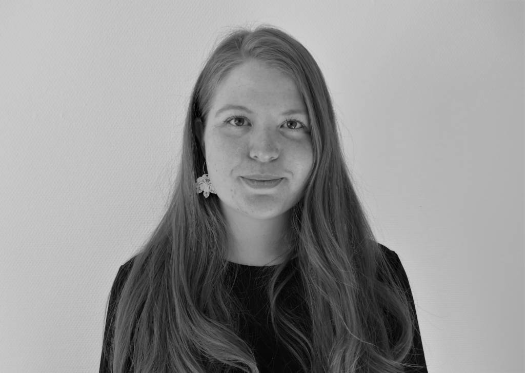 black and white picture of Ulla-Maija Sutinen