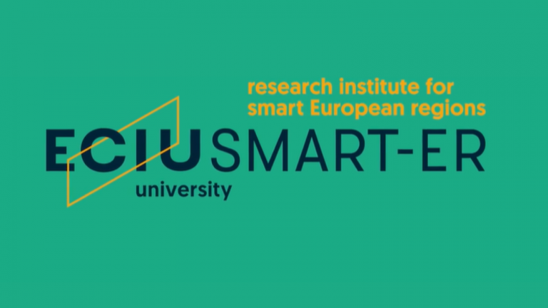 ECIU SMART-ER text logo.