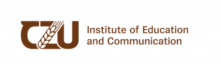 CZU Institute of Education and Communication logo.