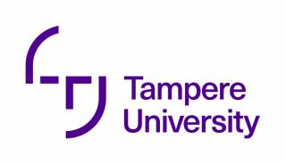 Logo of Tampere University.