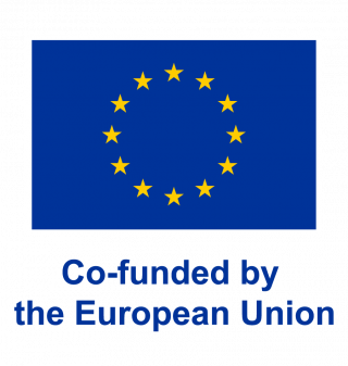 EU flag and text Co-funded by the European Union.