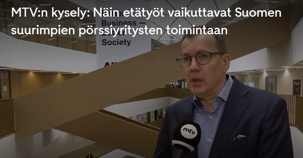 Juha Eskelinen MTV Uutisisssa